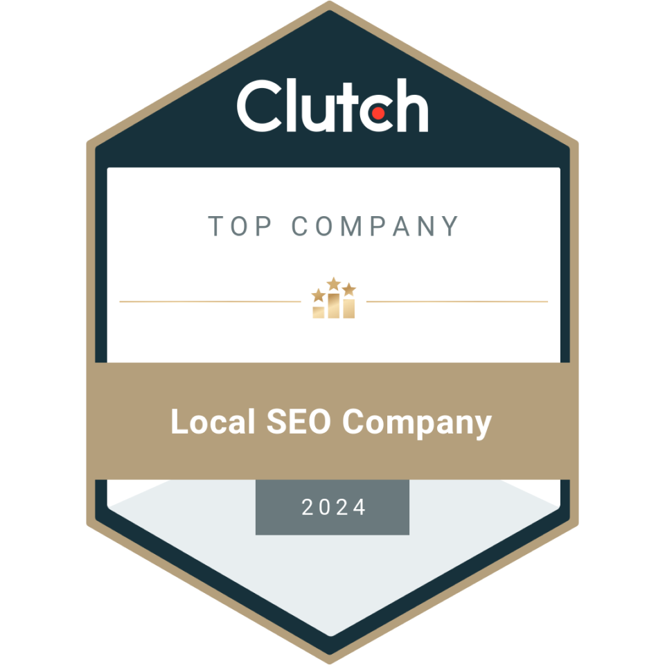 top clutch.co local seo company 2024 award